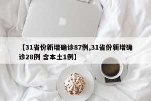 【31省份新增确诊87例,31省份新增确诊28例 含本土1例】