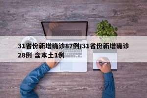 31省份新增确诊87例/31省份新增确诊28例 含本土1例